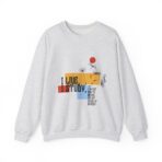 Study Life Unisex Sweatshirt | Cozy College Student Pullover, Exam Prep & Graduation Gift, Casual Campus Hoodie Alternative - Image 5