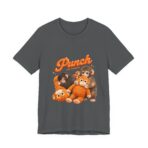 Punch The Monkey Meme Graphic T-Shirt | Baby Monkey Holding Plush Toy Retro Homage - Image 33