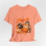 Punch The Monkey Meme Graphic T-Shirt | Baby Monkey Holding Plush Toy Retro Homage - Image 16