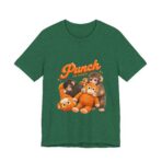 Punch The Monkey Meme T-Shirt Retro Baby Monkey Plush Toy Graphic Tee Funny Vintage Style Animal Humor Shirt UK Streetwear Gift - Image 21