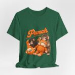 Punch The Monkey Meme T-Shirt Retro Baby Monkey Plush Toy Graphic Tee Funny Vintage Style Animal Humor Shirt UK Streetwear Gift - Image 24