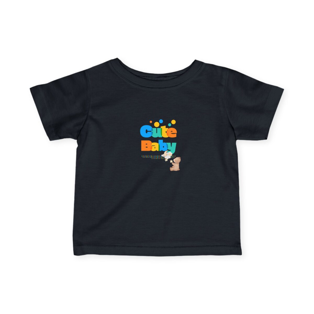 Infant Tee, Soft and Stylish Playdate Shirt for Babies 0-24 Months - Breathable Fabric, Vibrant Design, Perfect Gift for Baby Showers - - Image 10