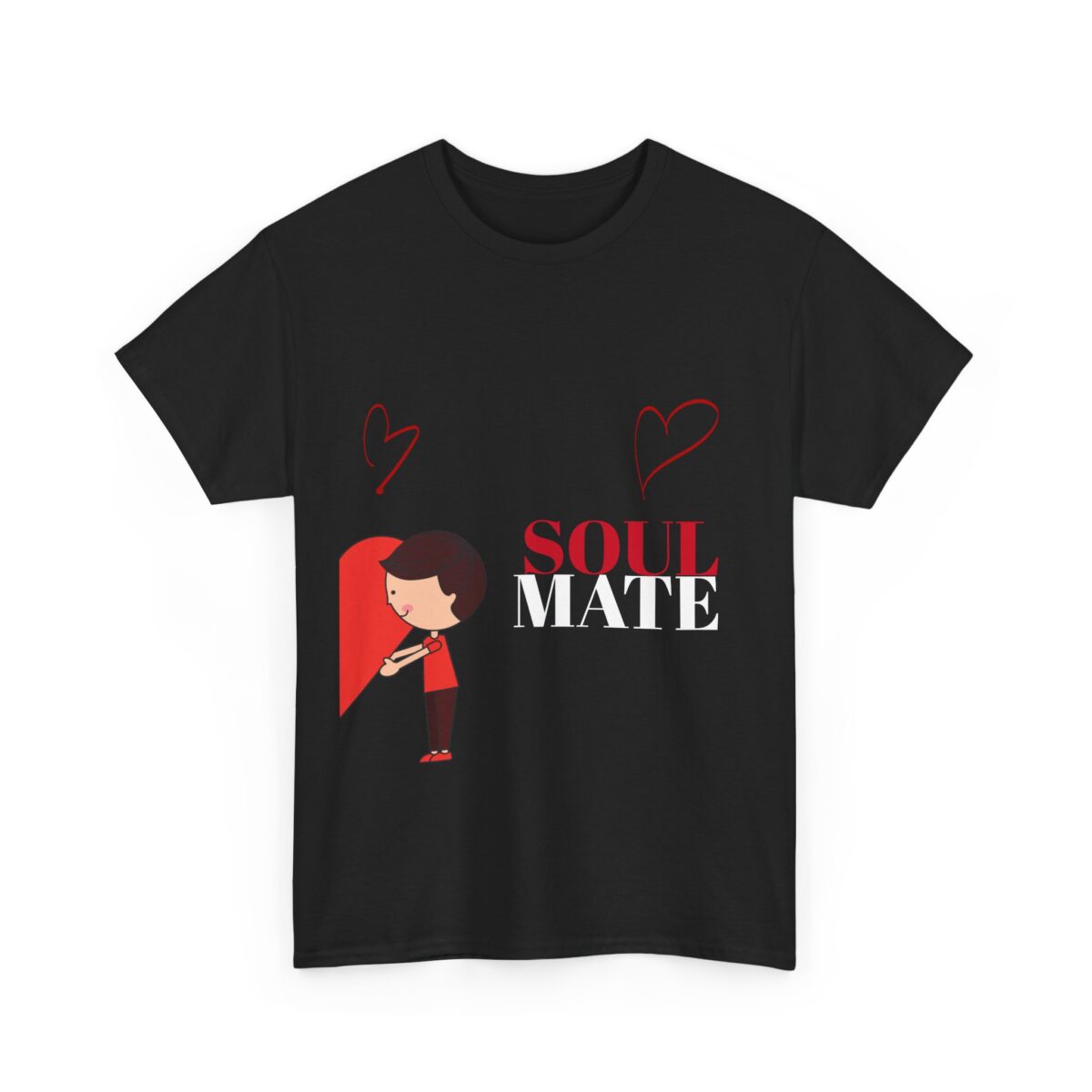 Cozy Unisex Heavy Cotton Tee, Casual Shirt for Adults, Sustainable Cotton Tee, Gift for Birthdays, Valentine's Day, Versatile Tee for - Image 7