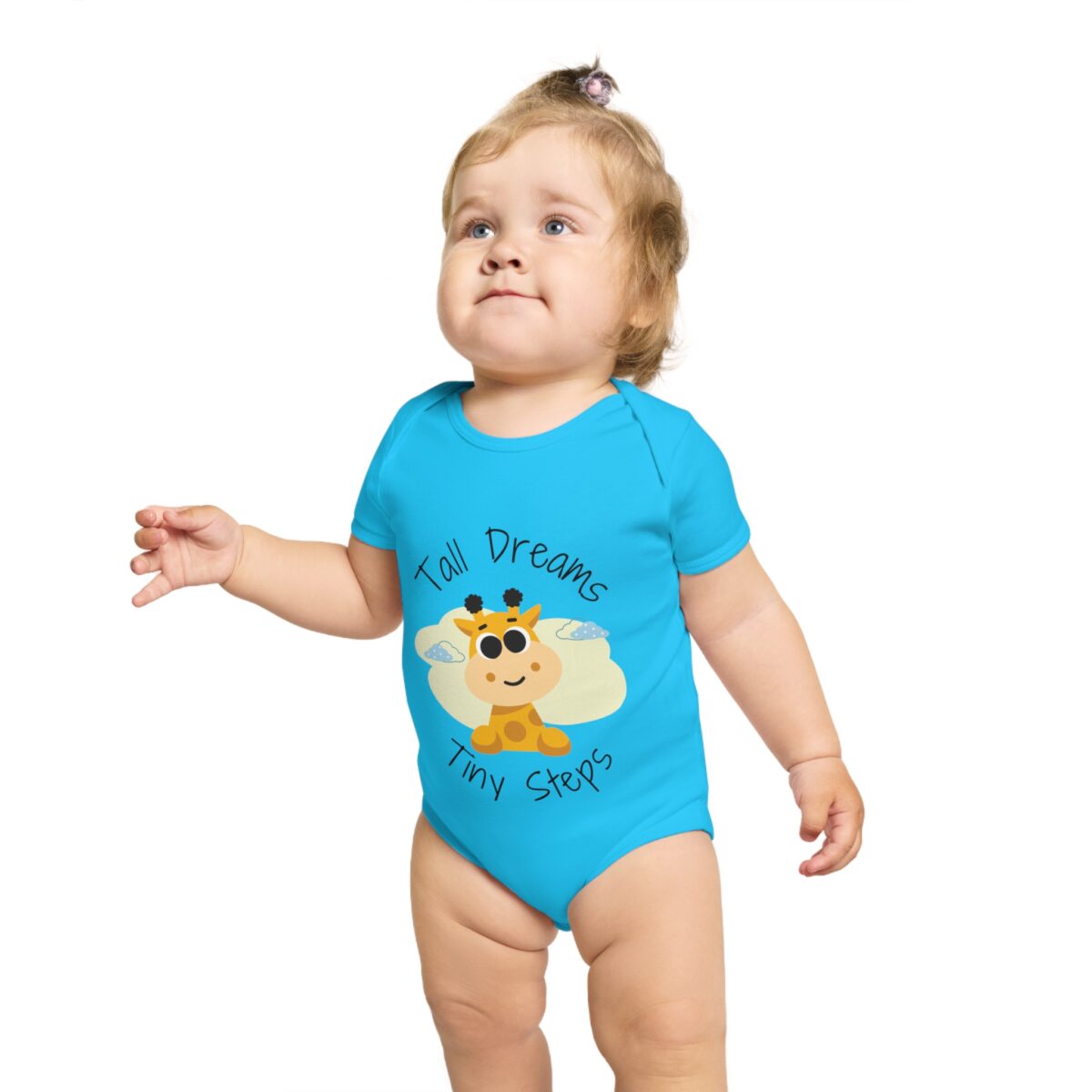 Organic Baby Bodysuit, Cute Infant Romper, Sustainable Cotton Outfit, Baby Shower Gift, Gender Neutral Clothes, Newborn Jumpsuit - Image 9