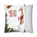Festive Pillowcase, Holiday Home Decor, Christmas New Year Gift, Square Poly Canvas Pillow Cover, Vibrant Festive Atmosphere - Image 20