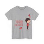 Love Radiance Unisex Cotton Tee, Valentine's Day Gift, Anniversary Shirt, Casual Top, Cozy Apparel - Image 19