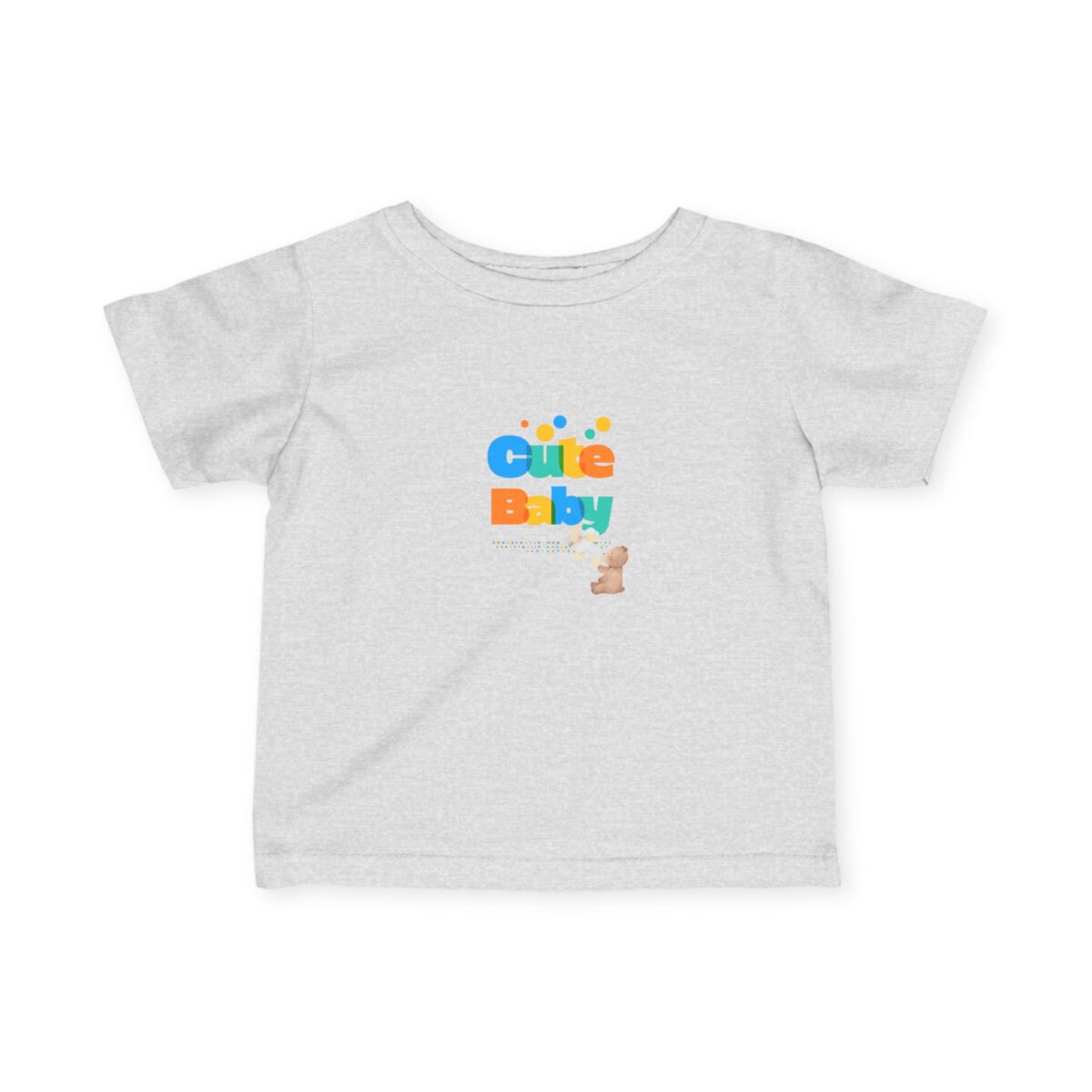 Infant Tee, Soft and Stylish Playdate Shirt for Babies 0-24 Months - Breathable Fabric, Vibrant Design, Perfect Gift for Baby Showers - - Image 4