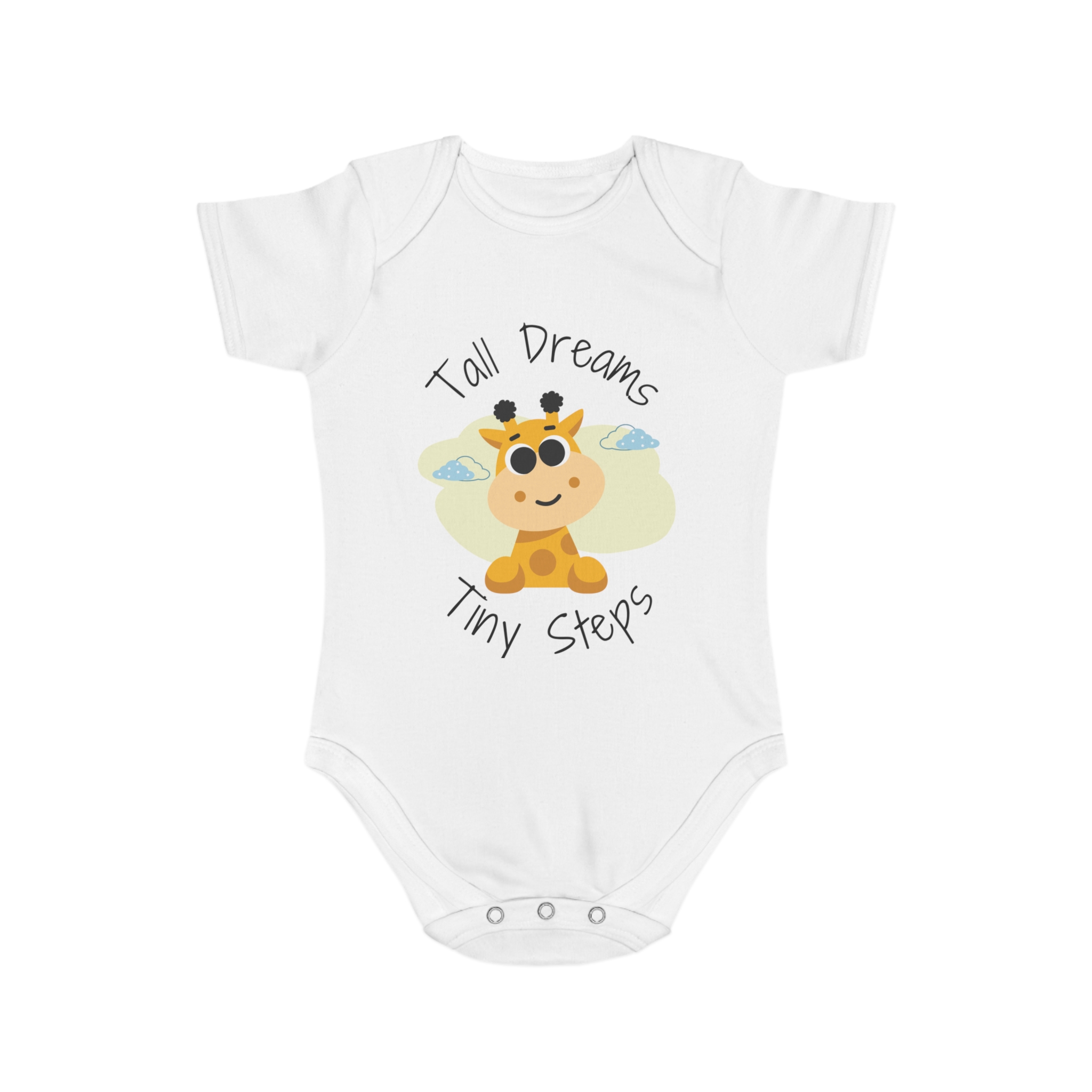 11820320793511757249_2048.jpeg Organic Baby Bodysuit, Cute Infant Romper, Sustainable Cotton Outfit, Baby Shower Gift, Gender Neutral Clothes, Newborn Jumpsuit - Image 1