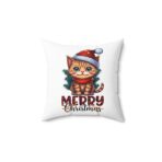 Decorative Pillow Cover, Unique Home Decor Accent, Vibrant Sofa Pillow, Cozy Bed Pillow, Gift for Friends and Family, Spun Polyester Square