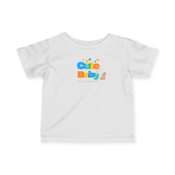 Infant Tee, Soft and Stylish Playdate Shirt for Babies 0-24 Months - Breathable Fabric, Vibrant Design, Perfect Gift for Baby Showers -