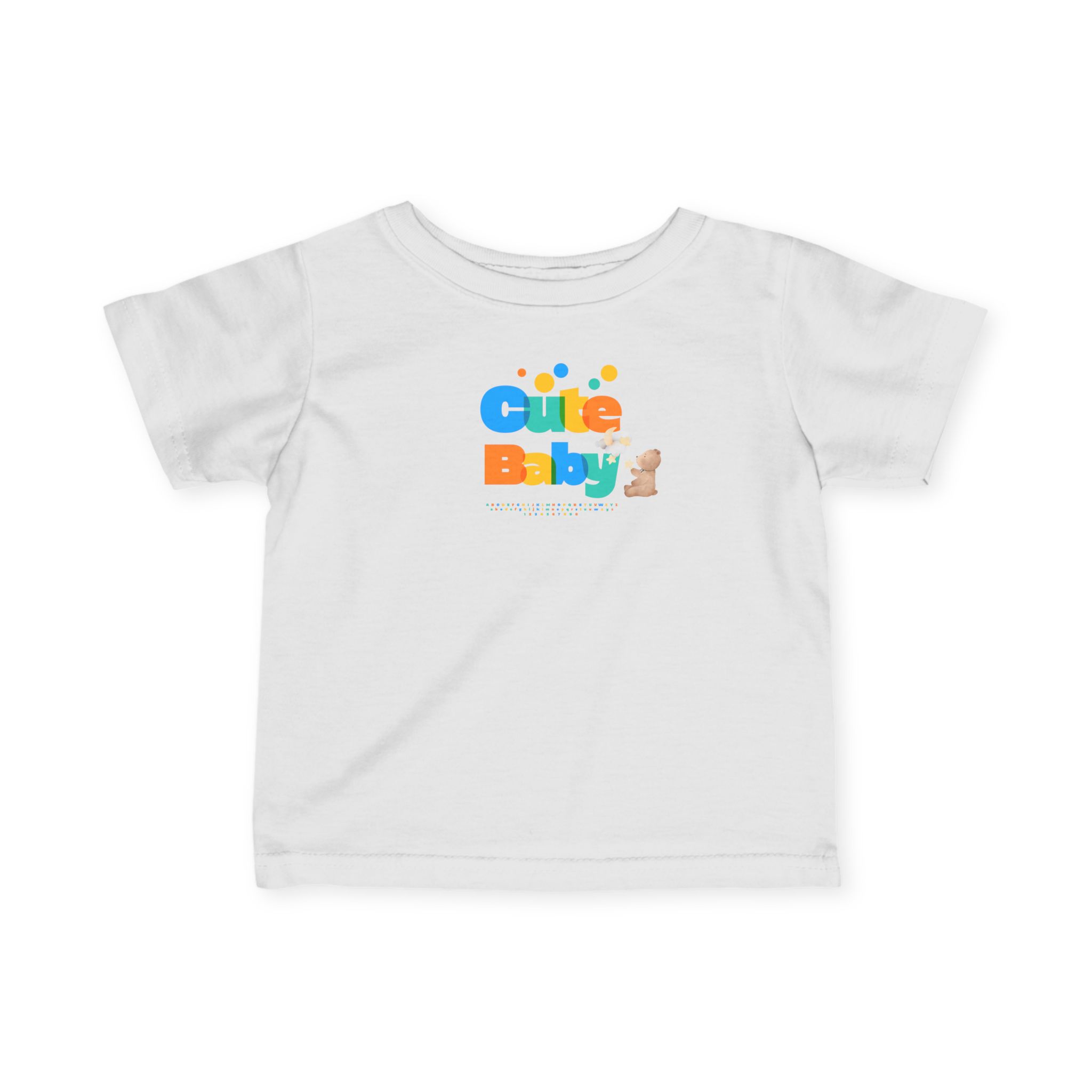 12619557559379037817_2048.jpeg Infant Tee, Soft and Stylish Playdate Shirt for Babies 0-24 Months - Breathable Fabric, Vibrant Design, Perfect Gift for Baby Showers - - Image 1