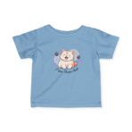 Cat Design Infant Tee, Cute Playful Baby T-Shirt for Cat Lovers, Birthday Family Gatherings, Vibrant Printing, Soft Fabric, Summer Wear - Image 7