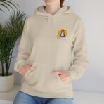 Cozy Hooded Sweatshirt - Adjustable Drawstring Hood, Kangaroo Pocket, Soft Cotton Blend Fabric - Image 9