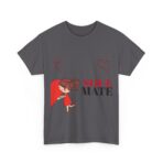 Soul Mate Unisex Heavy Cotton Tee, Graphic T-Shirt for Couples, Valentine's Day Gift, Comfortable Casual Shirt - Image 31
