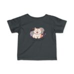Cat Design Infant Tee, Cute Playful Baby T-Shirt for Cat Lovers, Birthday Family Gatherings, Vibrant Printing, Soft Fabric, Summer Wear - Image 10