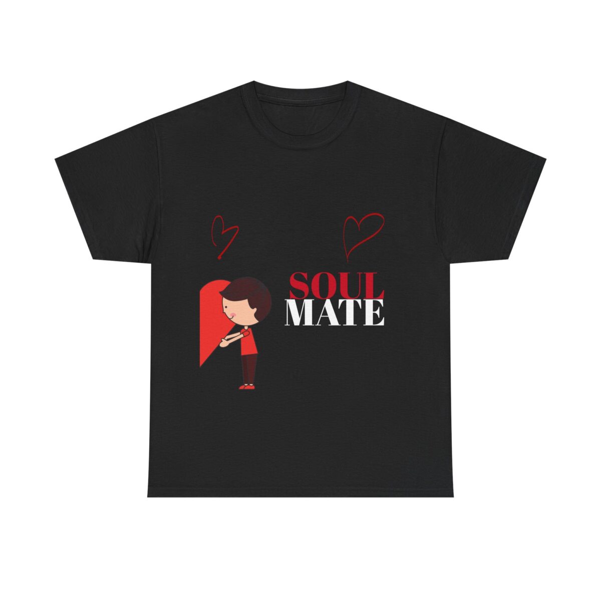 Cozy Unisex Heavy Cotton Tee, Casual Shirt for Adults, Sustainable Cotton Tee, Gift for Birthdays, Valentine's Day, Versatile Tee for - Image 5