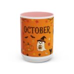 Halloween-Themed Accent Coffee Mug | Perfect for Fall, October Celebrations, Cozy Autumn Mornings, Spooky Season Gifts, Pumpkin Spice Lovers - Image 9
