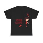 Love Radiance Unisex Cotton Tee, Valentine's Day Gift, Anniversary Shirt, Casual Top, Cozy Apparel - Image 5