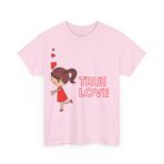 Love Radiance Unisex Heavy Cotton Tee, Playful Affectionate Design, Valentine's Day Anniversary Couples Friends Family Shirt, Casual Wear - Image 47