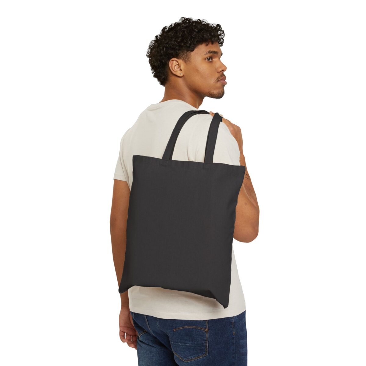 Canvas Tote Bag - Durable Design, Everyday Wear, 15x16 Inches, 100% Cotton, Shopping Bag, Reusable Grocery Bag - Image 8