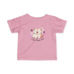 Cat Design Infant Tee, Cute Playful Baby T-Shirt for Cat Lovers, Birthday Family Gatherings, Vibrant Printing, Soft Fabric, Summer Wear - Image 16