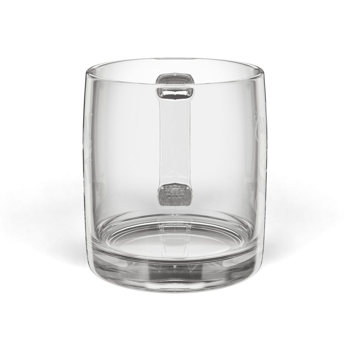 Engraved Glass Coffee Mug, 12 25oz - Modern Aesthetic Tea Cup for Coffee Lovers, Stylish Drinking Experience - Dishwasher & Microwave Safe, - Image 1