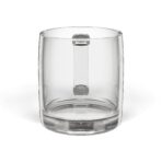 Engraved Glass Coffee Mug, 12 25oz - Modern Aesthetic Tea Cup for Coffee Lovers, Stylish Drinking Experience - Dishwasher & Microwave Safe,