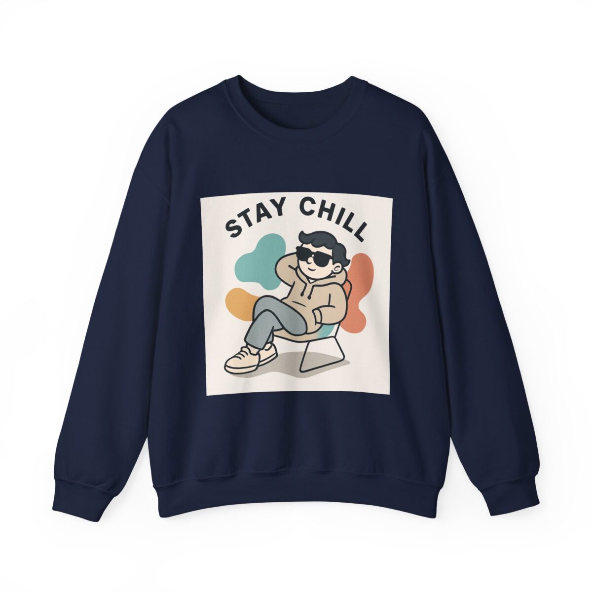 Unisex Heavy Blend Crewneck Sweatshirt | Gildan 18000- Cozy 50/50 Cotton Polyester Fleece Pullover- Classic Casual Sweatshirt Gift - Image 17