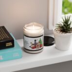 Scented Soy Candle, 9oz - Christmas Warmth and Sea Salt + Orchid - Eco-Friendly Relaxation and Gift, Sustainable Home Decor, Long Lasting, - Image 36