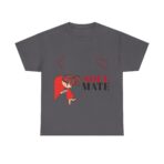 Soul Mate Unisex Heavy Cotton Tee, Graphic T-Shirt for Couples, Valentine's Day Gift, Comfortable Casual Shirt - Image 29