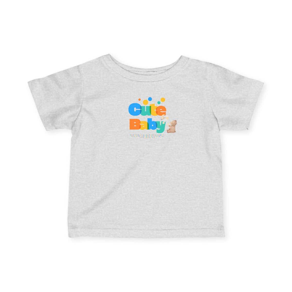 Infant Tee, Soft and Stylish Playdate Shirt for Babies 0-24 Months - Breathable Fabric, Vibrant Design, Perfect Gift for Baby Showers - - Image 4