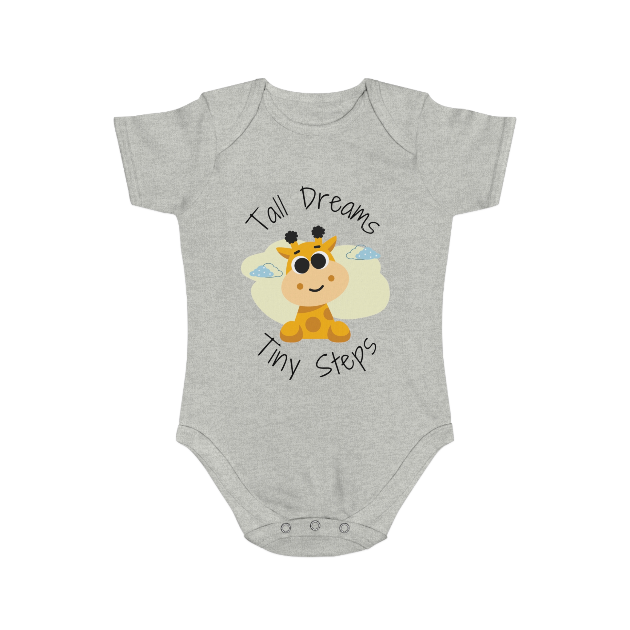 3656303476837795747_2048.jpeg Organic Baby Bodysuit, Cute Infant Romper, Sustainable Cotton Outfit, Baby Shower Gift, Gender Neutral Clothes, Newborn Jumpsuit - Image 4