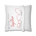 Square Pillowcase - Warmth and Togetherness Design - Home Decor Accent - Image 16