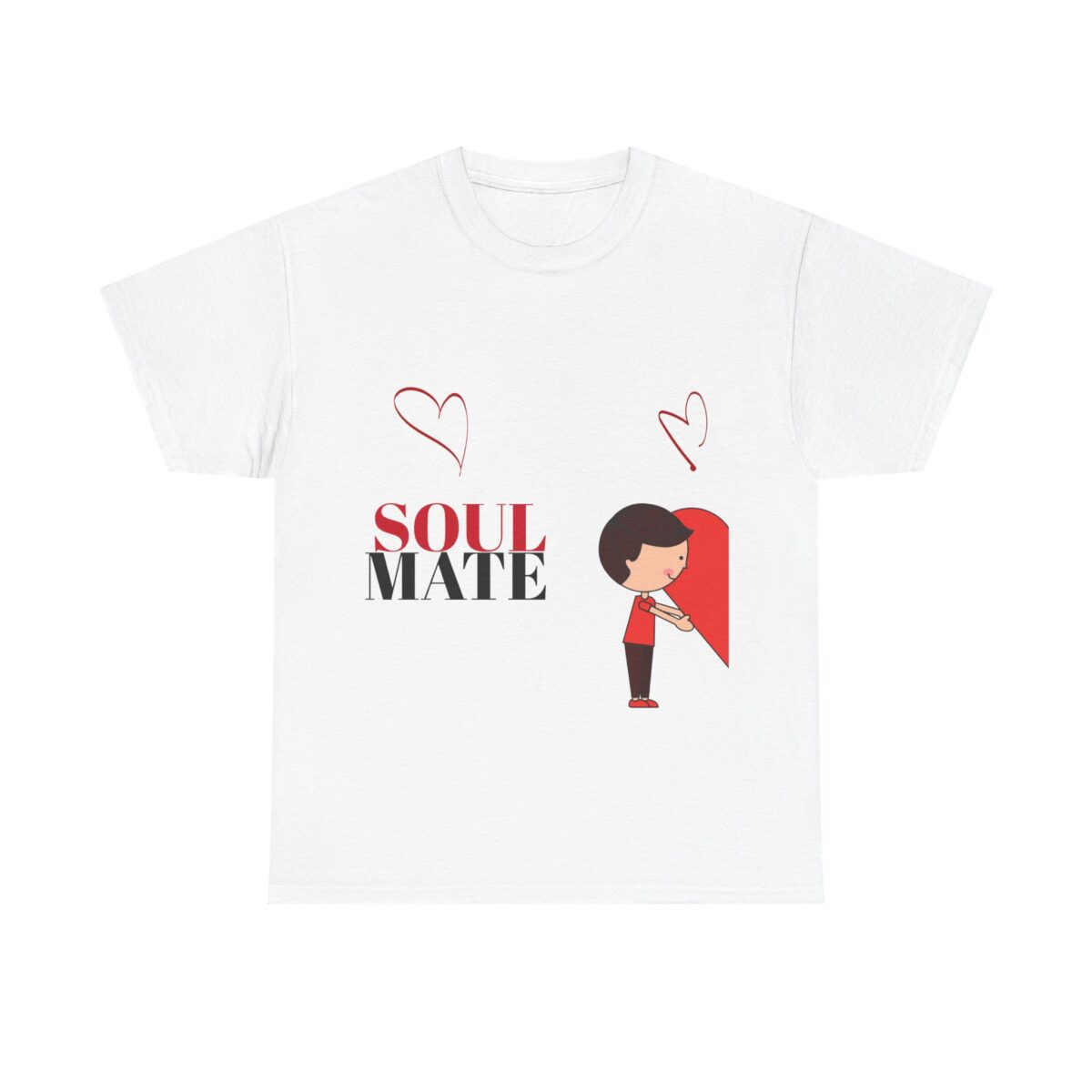Cozy Unisex Heavy Cotton Tee, Casual Shirt for Adults, Sustainable Cotton Tee, Gift for Birthdays, Valentine's Day, Versatile Tee for - Image 1