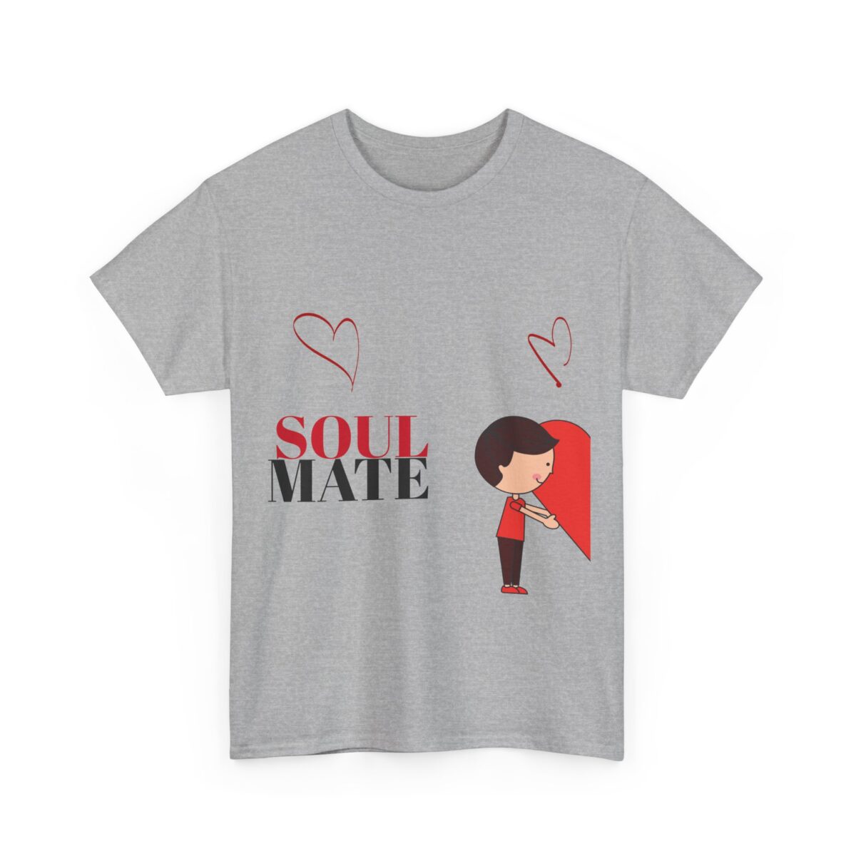 Cozy Unisex Heavy Cotton Tee, Casual Shirt for Adults, Sustainable Cotton Tee, Gift for Birthdays, Valentine's Day, Versatile Tee for - Image 15