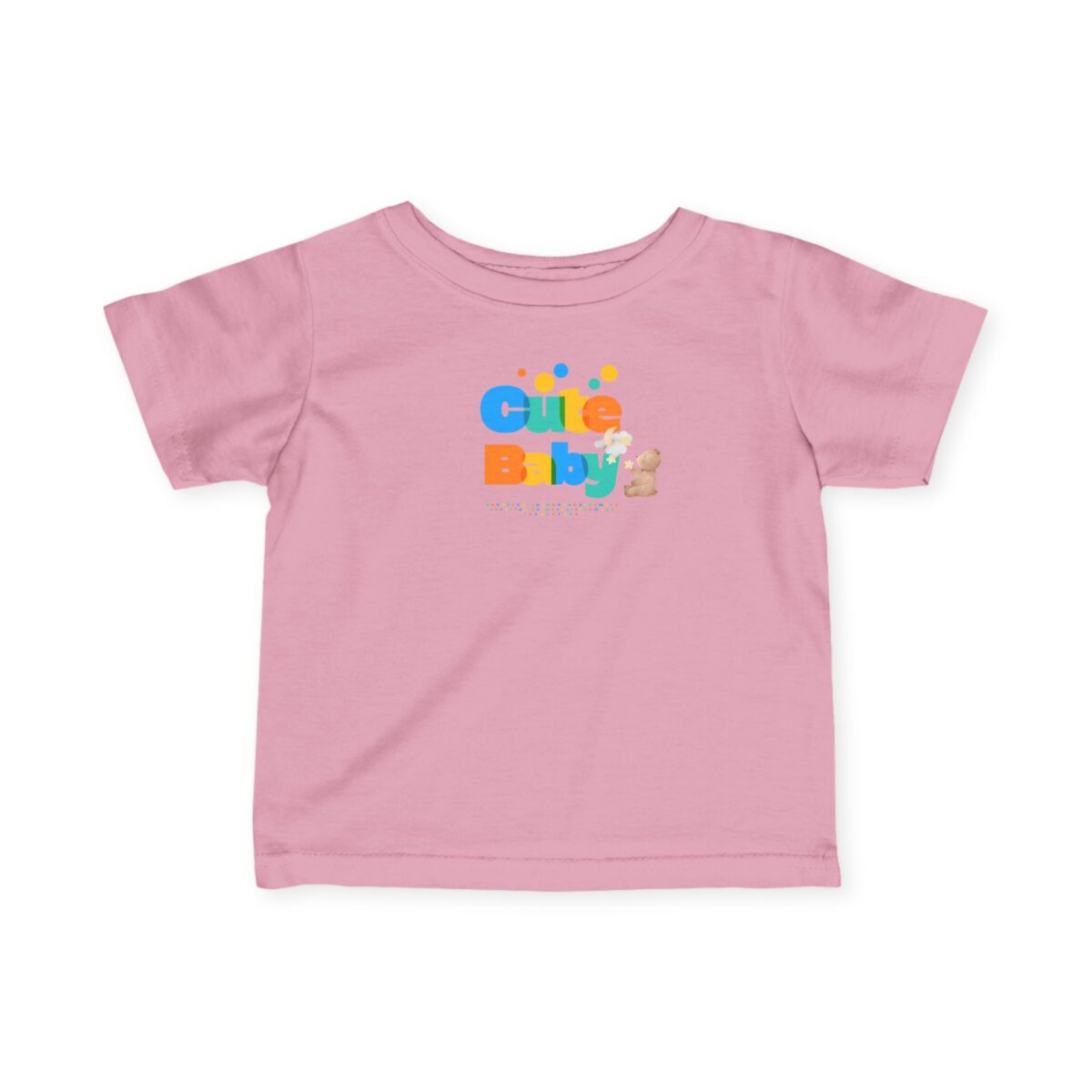 Infant Tee, Soft and Stylish Playdate Shirt for Babies 0-24 Months - Breathable Fabric, Vibrant Design, Perfect Gift for Baby Showers - - Image 13