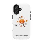 Halloween Magnetic Phone Case| Spooky Creepy Crawlies Phone Cover| Unique Fall Decor Gift| Tough Protective Case for iPhone and Samsung - Image 3