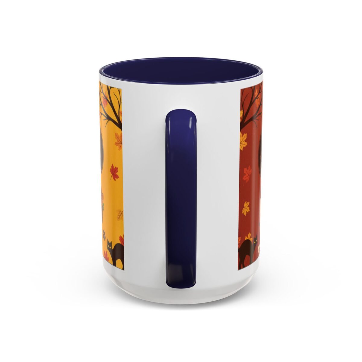 Halloween-Themed Accent Coffee Mug | Perfect for Fall, October Celebrations, Cozy Autumn Mornings, Spooky Season Gifts, Pumpkin Spice Lovers - Image 8
