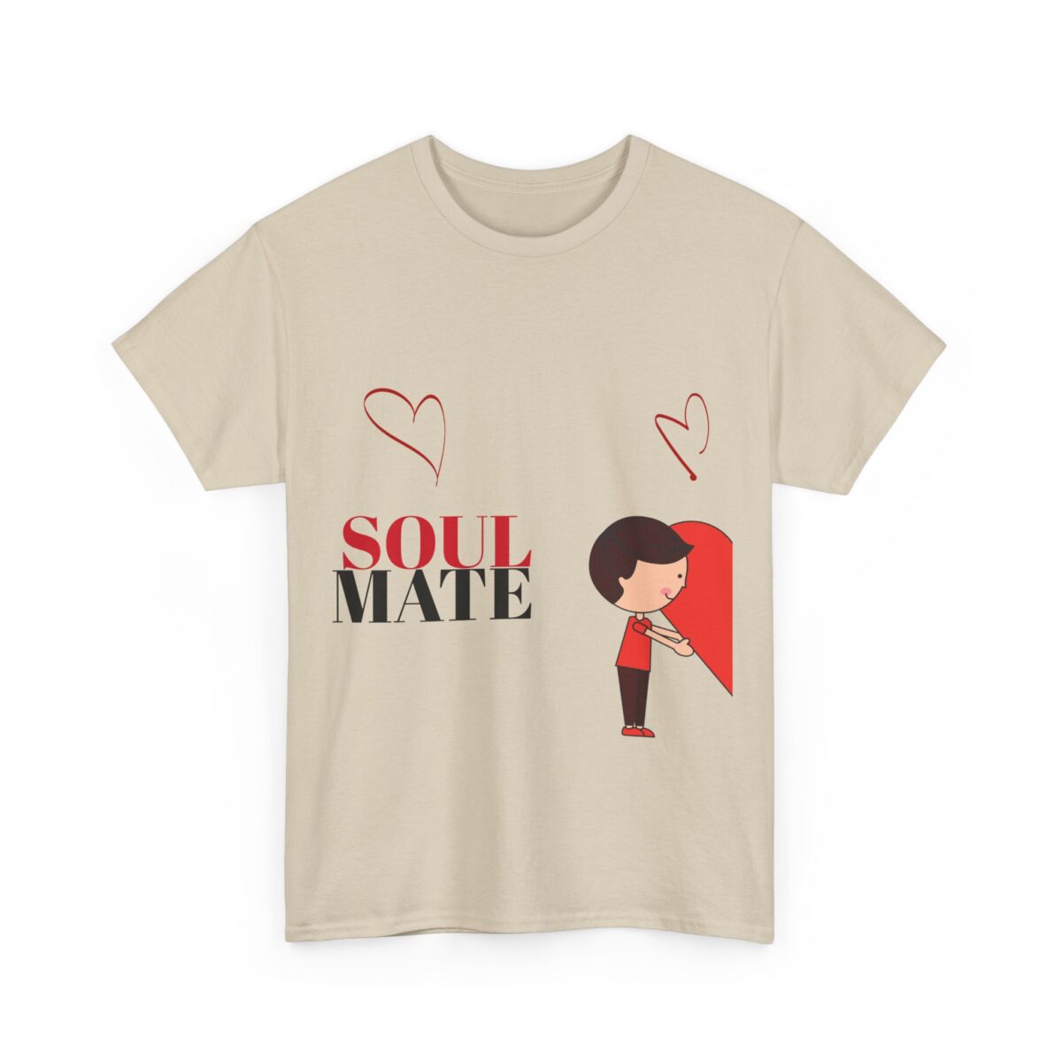 Cozy Unisex Heavy Cotton Tee, Casual Shirt for Adults, Sustainable Cotton Tee, Gift for Birthdays, Valentine's Day, Versatile Tee for - Image 11