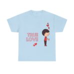 Love Radiance Unisex Cotton Tee, Valentine's Day Gift, Anniversary Shirt, Casual Top, Cozy Apparel - Image 29