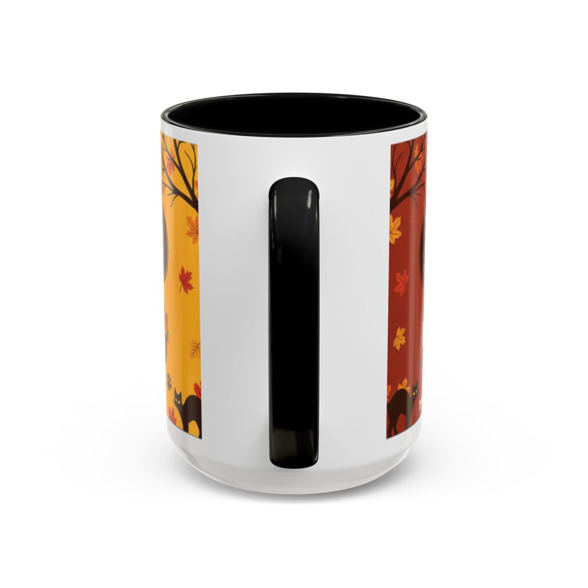 Halloween-Themed Accent Coffee Mug | Perfect for Fall, October Celebrations, Cozy Autumn Mornings, Spooky Season Gifts, Pumpkin Spice Lovers - Image 4