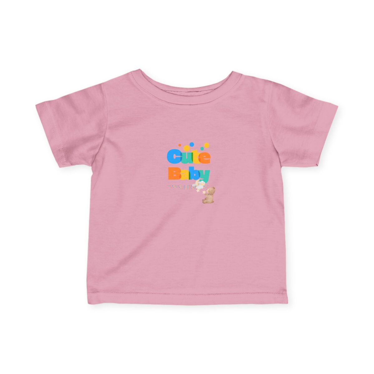 Infant Tee, Soft and Stylish Playdate Shirt for Babies 0-24 Months - Breathable Fabric, Vibrant Design, Perfect Gift for Baby Showers - - Image 13