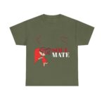 Soul Mate Unisex Heavy Cotton Tee, Graphic T-Shirt for Couples, Valentine's Day Gift, Comfortable Casual Shirt - Image 21