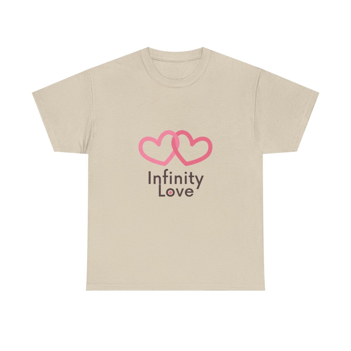 Infinity Hearts Unisex Tee, Love and Warmth Shirt for Couples and Best Friends, Valentine's Day Gift, Casual Outfit Essential, Anniversary - Image 5