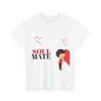 Cozy Unisex Heavy Cotton Tee, Casual Shirt for Adults, Sustainable Cotton Tee, Gift for Birthdays, Valentine's Day, Versatile Tee for - Image 3