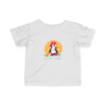Infant Tee, Adorable Jersey Shirt for Babies, Soft Kids T-Shirt, Cheery Design, Family Gatherings, Birthday Parties, Casual Outings, Baby