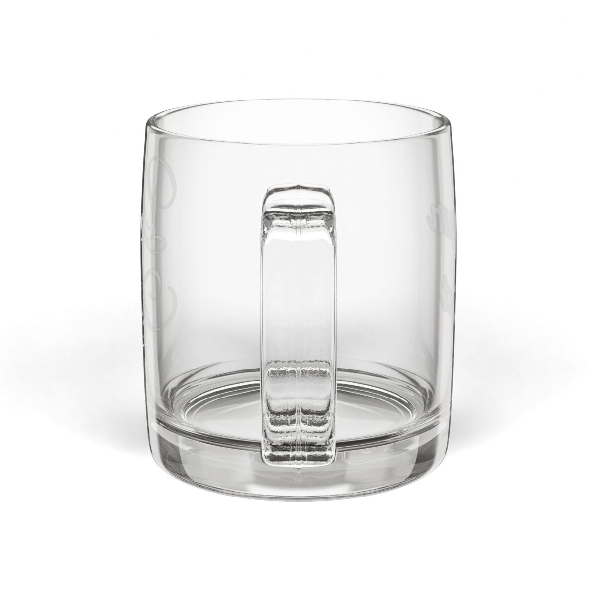 Engraved Glass Coffee Mug, 12 25oz - Modern Aesthetic Tea Cup for Coffee Lovers, Stylish Drinking Experience - Dishwasher & Microwave Safe, - Image 3