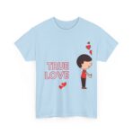 Love Radiance Unisex Cotton Tee, Valentine's Day Gift, Anniversary Shirt, Casual Top, Cozy Apparel - Image 31
