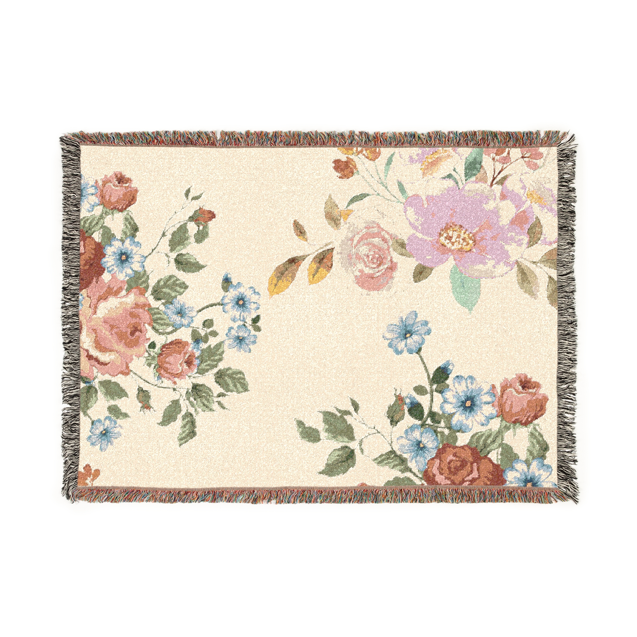 8072021481706953248_2048-1.jpeg Cotton Woven Blanket - Cozy and Stylish Throw for Home Decor and Gift Giving, Photo and Artwork Options, Fringed Edges, 3 Sizes - Machine - Image 1