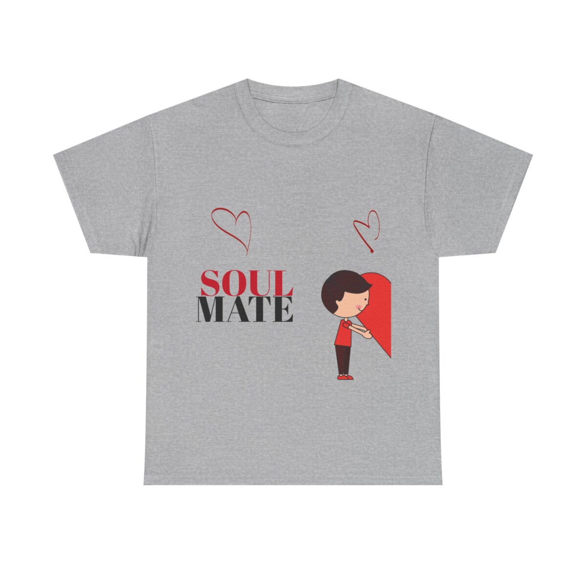 Cozy Unisex Heavy Cotton Tee, Casual Shirt for Adults, Sustainable Cotton Tee, Gift for Birthdays, Valentine's Day, Versatile Tee for - Image 13